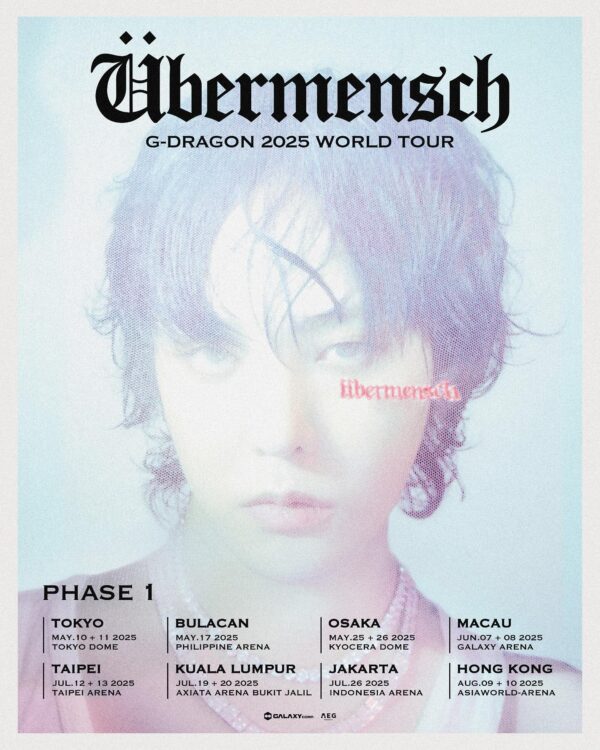 Jasa War Tiket G-Dragon 2025 World Tour [Übermensch]