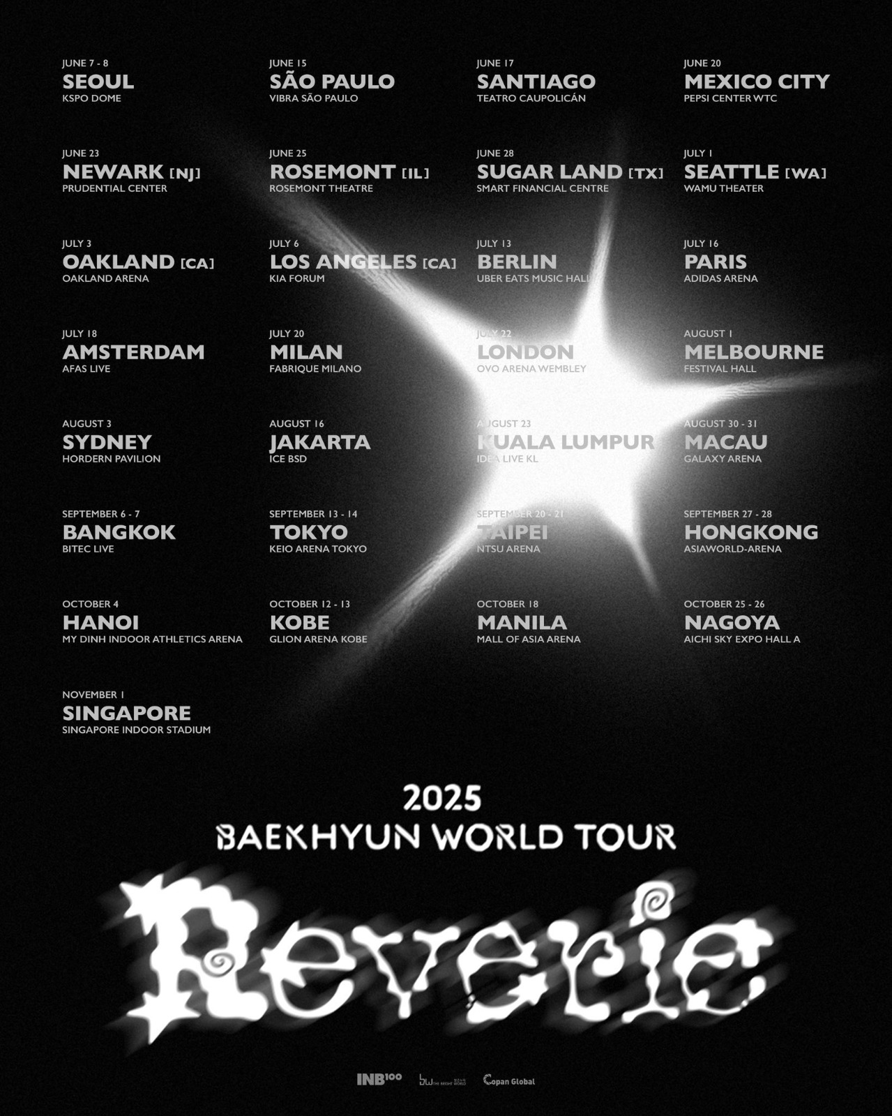 Jasa War Tiket 2025 BAEKHYUN WORLD TOUR <Reverie>